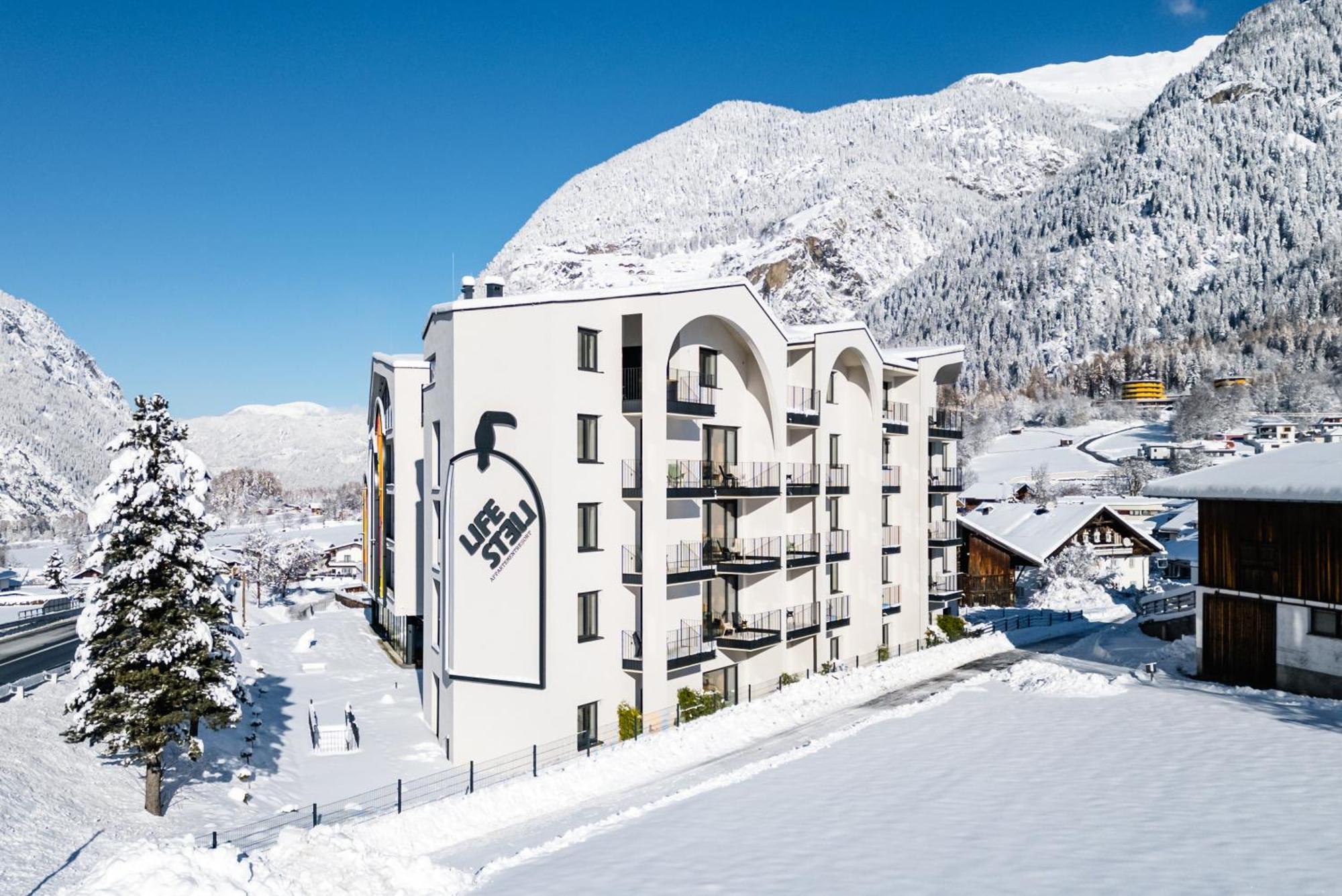 Lifesteil Aparthotel Umhausen Exteriér fotografie
